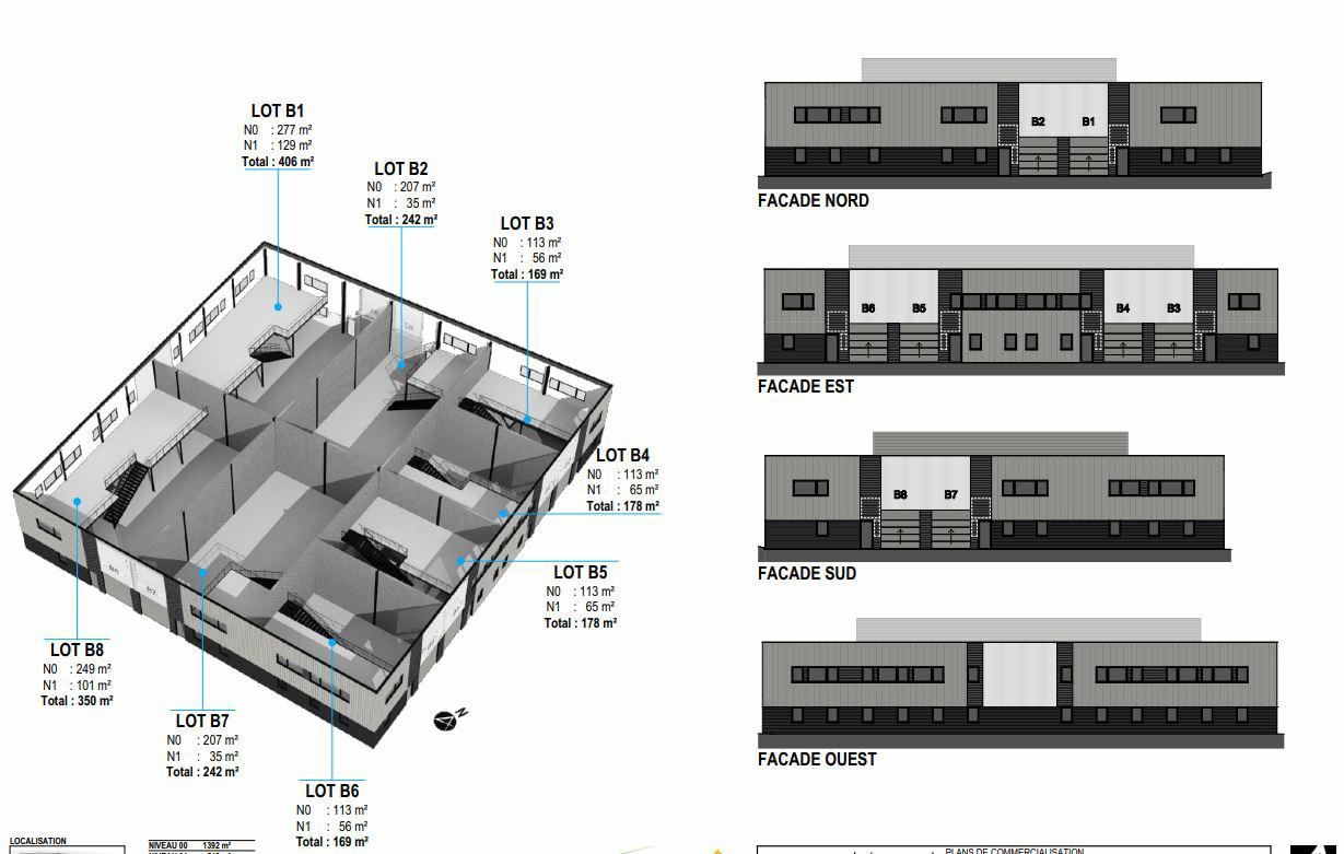 Local d'activité Tarare 5613m² Vente local d'activité Tarare Rhône OVACT2421729 2